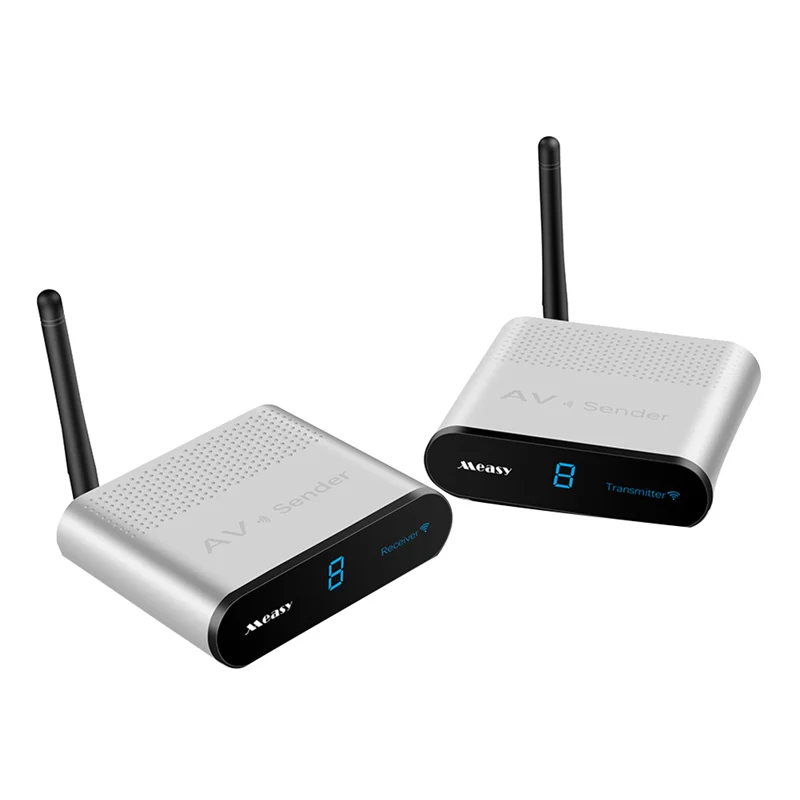 Efficiente AV530 5.8Ghz Wireless Video Digital Set-Top Box Condivisione wireless Trasmettitore multifunzione Ricevitore Durevole con EU Pl