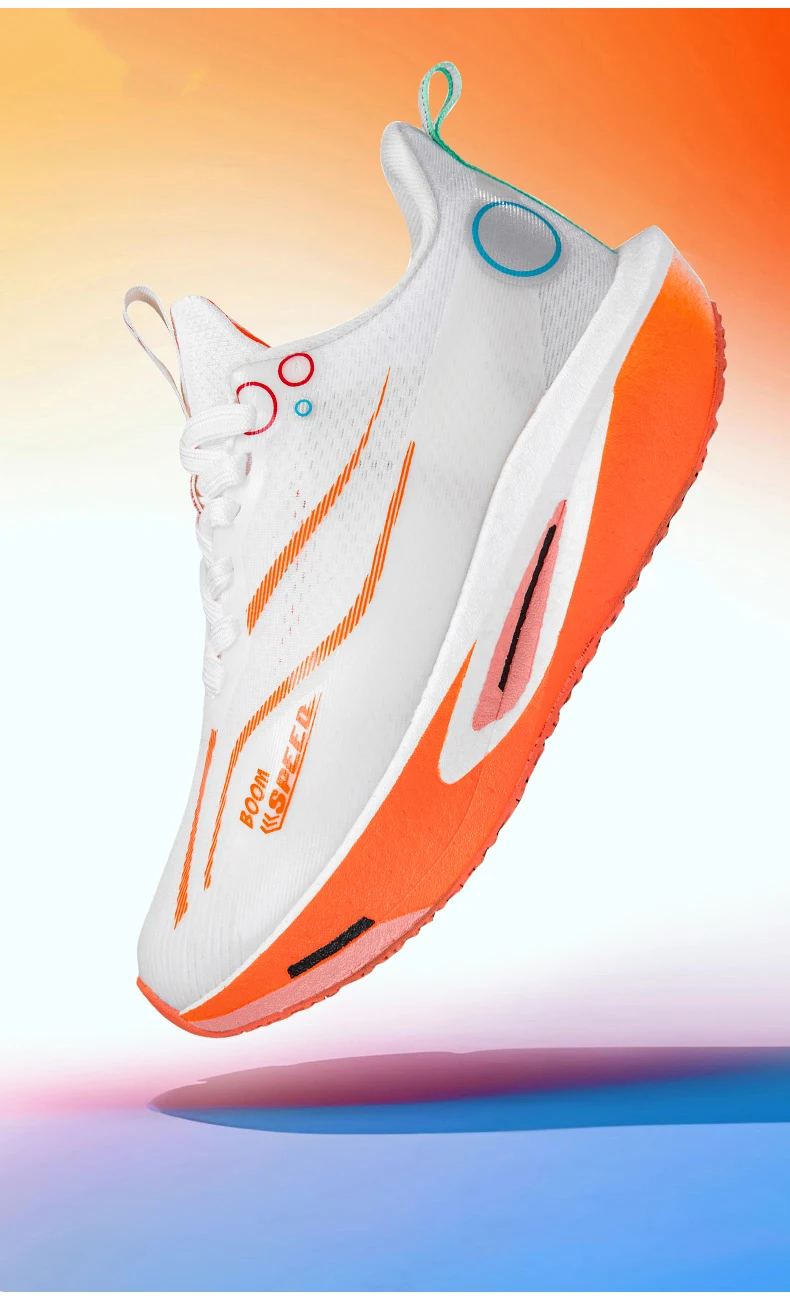 Herren Damen Carbonplatte Laufschuhe Professionelle Marathon-Rennschuhe Atmungsaktive Leichte Straßenlauf-Trainingsschuhe – Detail 11