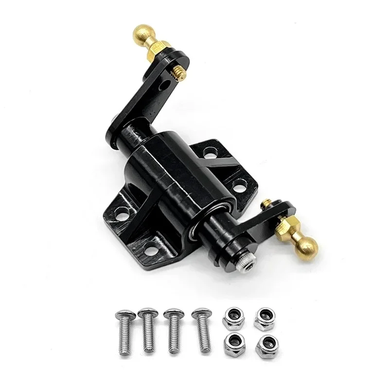 Metal Steering Gear Bearing Assembly Steering Mount for Tamiya 1/14 RC Truck Tractor Car Upgrades Parts