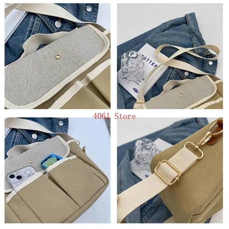 Crossbody Bag Japanese-Style Postman Bag Harajuk Shoulder Bag for Women Men