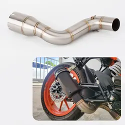 Motorcycle Duke 200 exhaust RC200 muffler 200 DUKE link pipe DUKE 200 exhaust link pipe 2021-2022