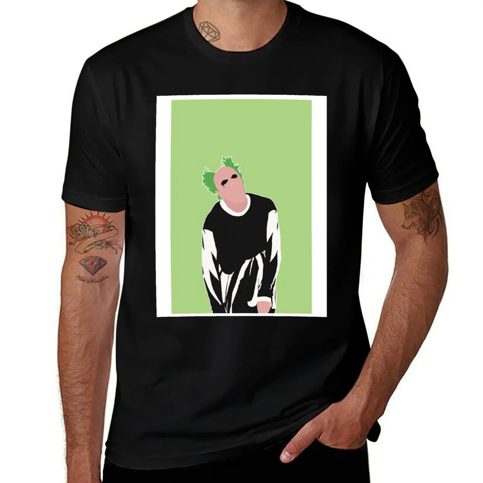 Keith Flint T-Shirt Comfort Stretch Tee Shirt T-Shirt