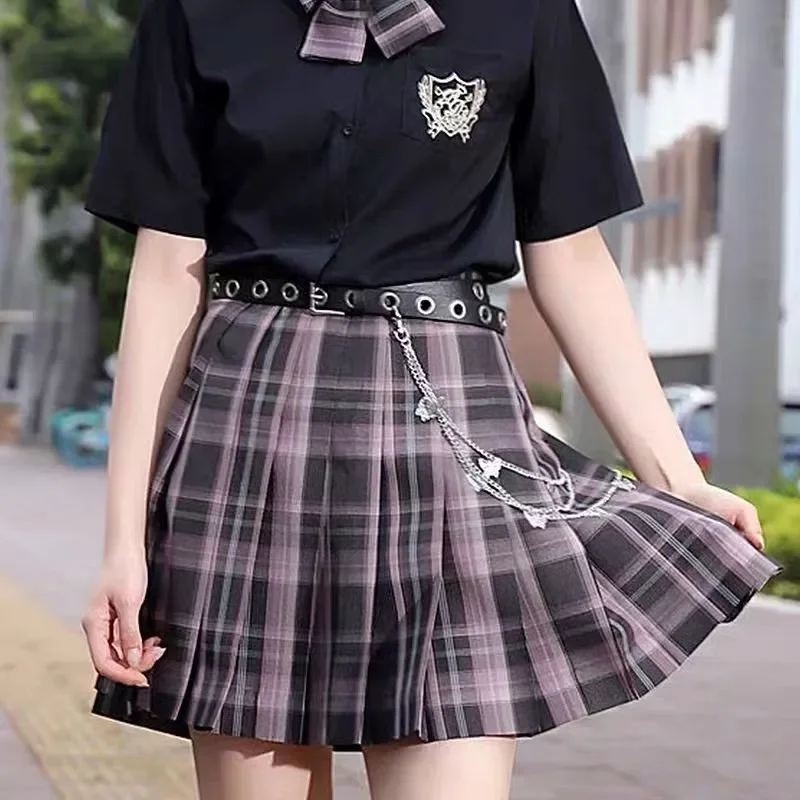 Y2k JK Girls Punk Street Butterfly Belt Waist Chain Women Pants Skirt Chain Multi Layer HipHop Hook Jeans Keychain Cos Costumes