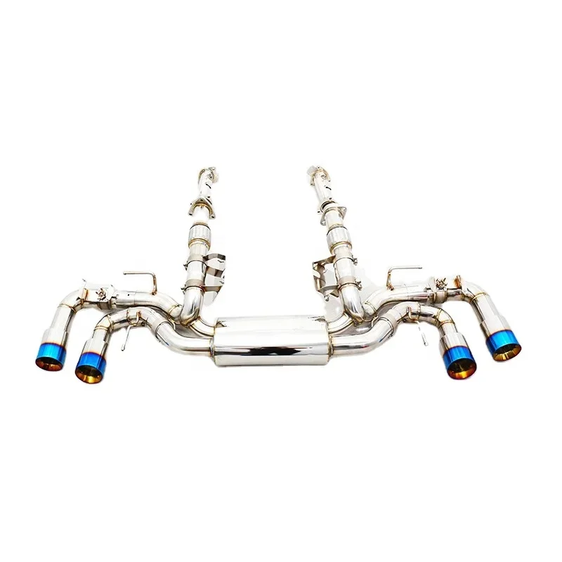 High quality  For Chevrolet Corvette C8 6.2 Stainless Steel performance Smart Electronic Valve Exhaust