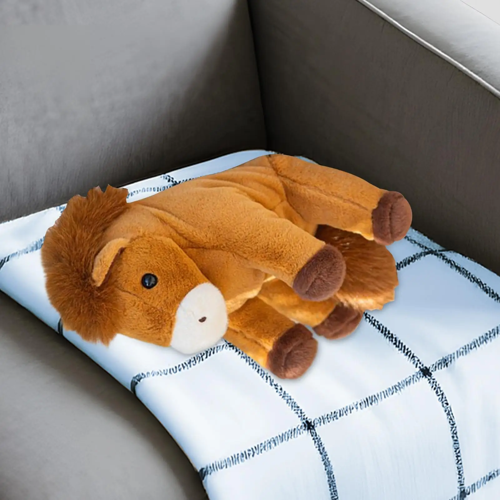 

Плюшевый рюкзак с мягкими животными, мягкая сумка в форме лошади, детский плюшевый рюкзак для мальчиков и девочек, детский сын, детский начальный дошкольный рюкзак