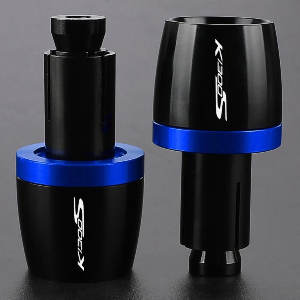 

K 1300S Universal Handlebar Grips For BMW K1300S 2009-2015 2014 2013 2012 2011 2010 Bar End Cap Counterweight Plug Slide K1300 S