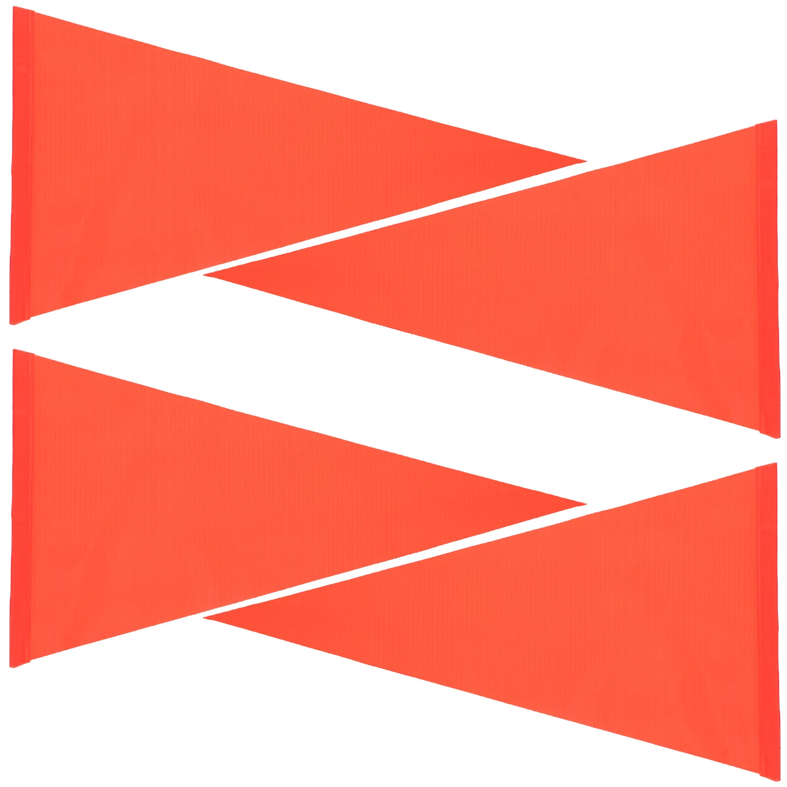 

4Pcs Durable Bike Safety Flags High Visibility Tear-Resistant Cycling Warning Flags Accessories for Bicycles Trailers