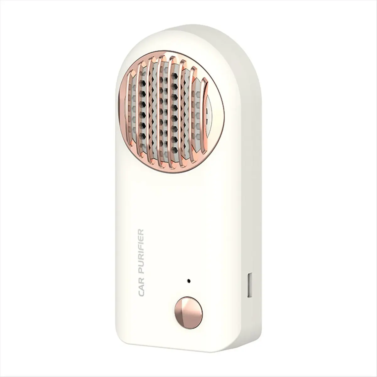 Top Car Odor Eliminator Electronic Intelligent Home Refrigerator Odor Eliminator Ozone Purifier Smart USB Deodorizer White