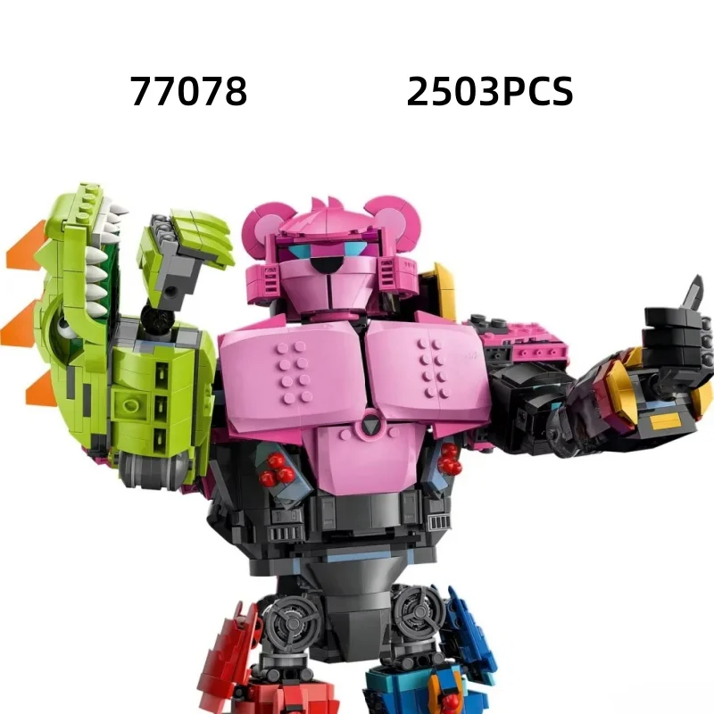 

Mecha Squad Leader Model Festival Party Gifts 2503Pcs Brick Children's Educational Toys