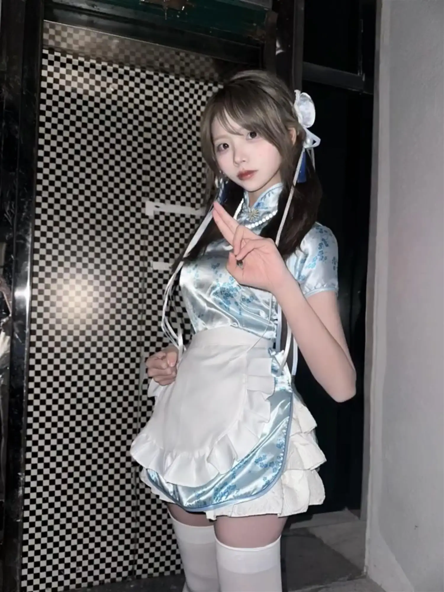 新しい中国風スレドール ローリーン シサス コスプレ ソフトガール メイドスカート オルト デイリーウェア