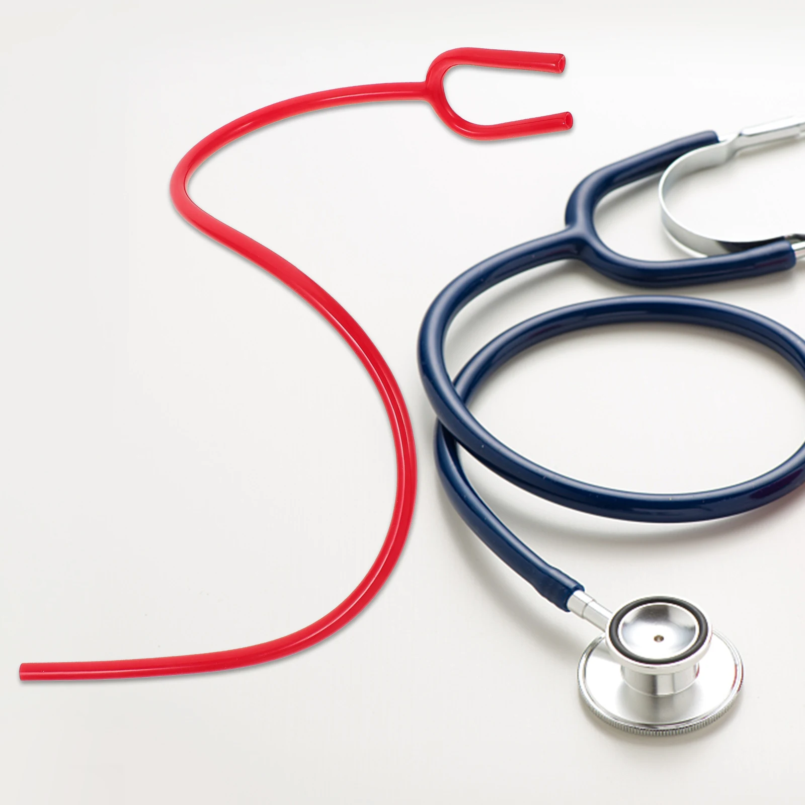 

3 Pcs Stethoscope Tube Replacement Nurses Accessories for Extension Red