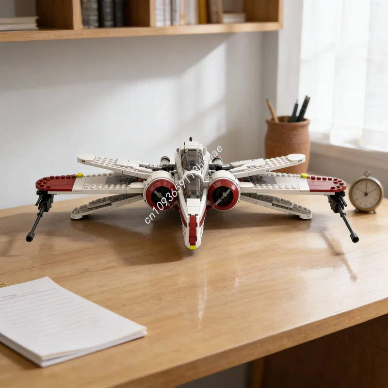 760-teiliges MOC ARC Star Battle Modellbausatz Weihnachtsgeschenk Spielzeug Architektur Zusammenbau DIY Bildungs-Bausteine Kreative Idee