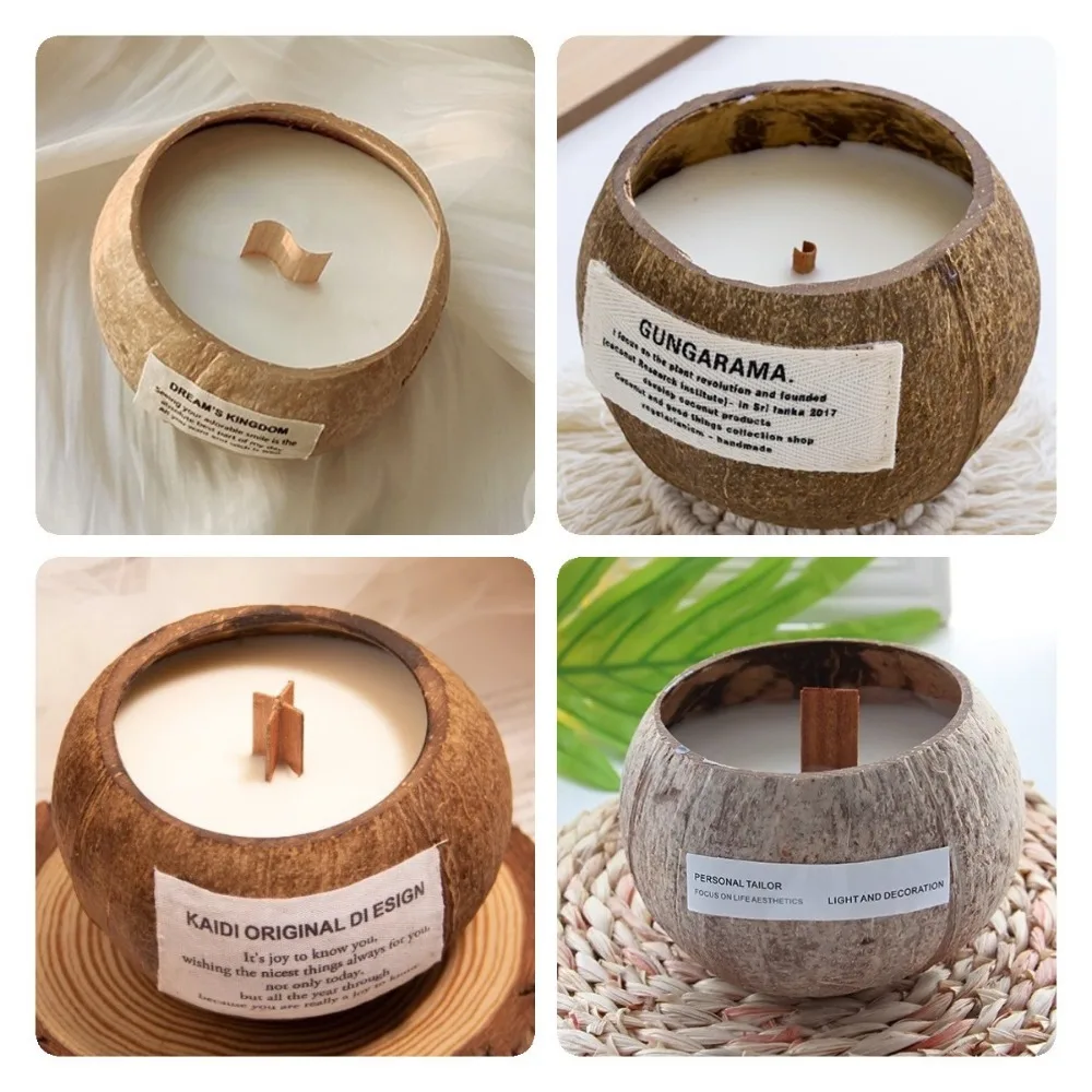 10 Pcs Cross Shaped Candlewick New Circular Tube Shape Woodiness Wick Croppable S-shaped Candle Accessories Living Room