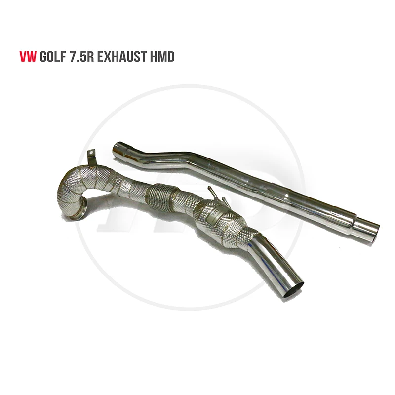 HMD Exhaust Manifold Downpipe for VW Volkswagen CC 2.0 Golf 6 GTI 7 Car Accessories With Catalytic converter Header