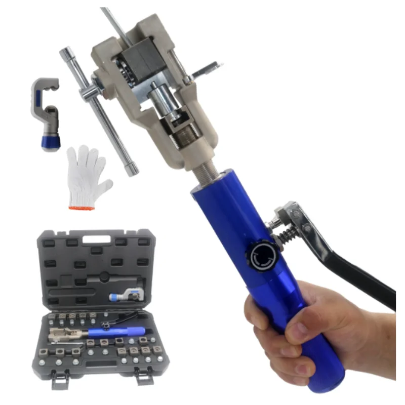 45° Double Brake Repair Hydraulic Flaring Tools Kit with 3/16