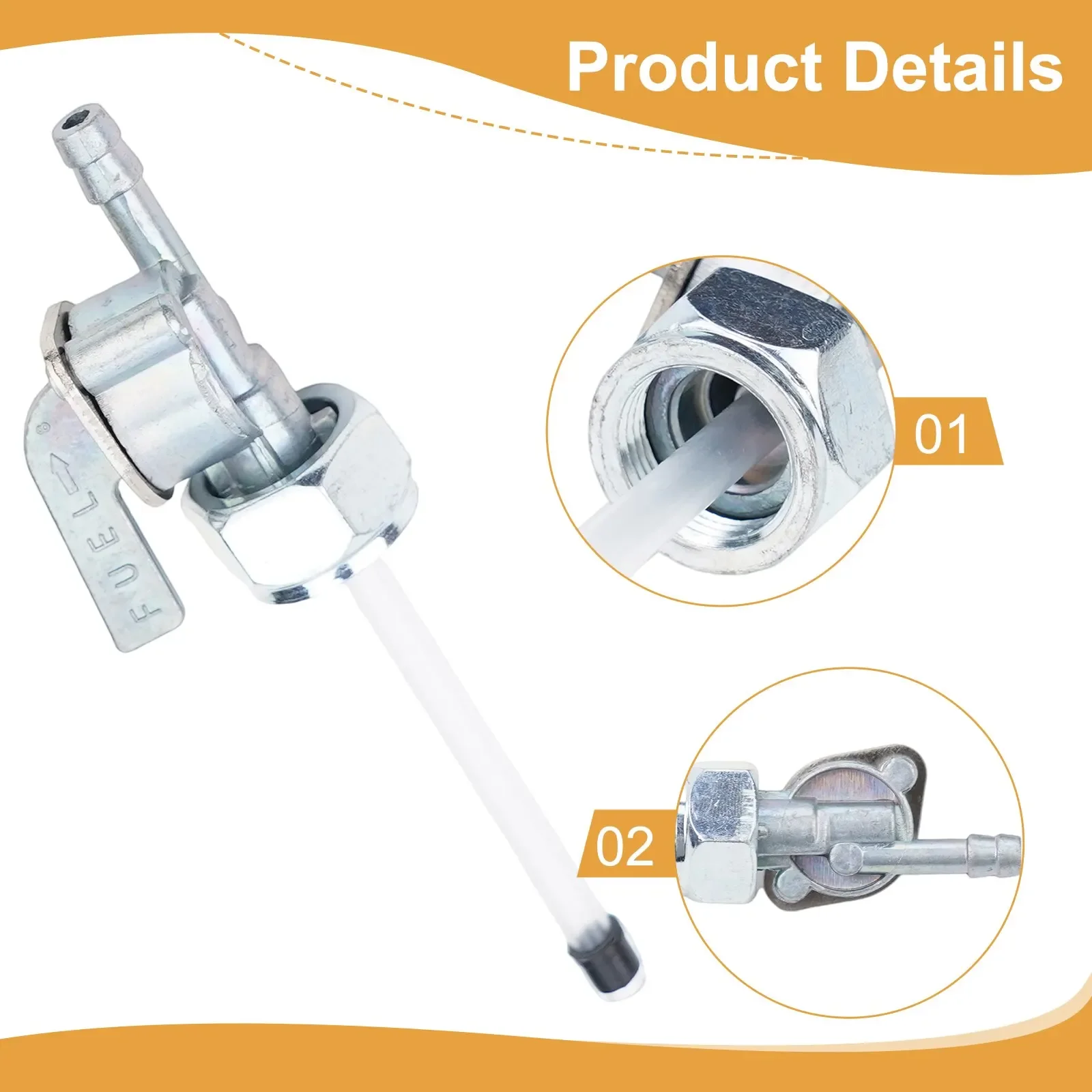 

Клапан топлива Petcock, кран включения и выключения, замена для Honda QA50 Z50A MR50 P50 PC50 16950-045-005, генератор подачи топлива, бензобак двигателя