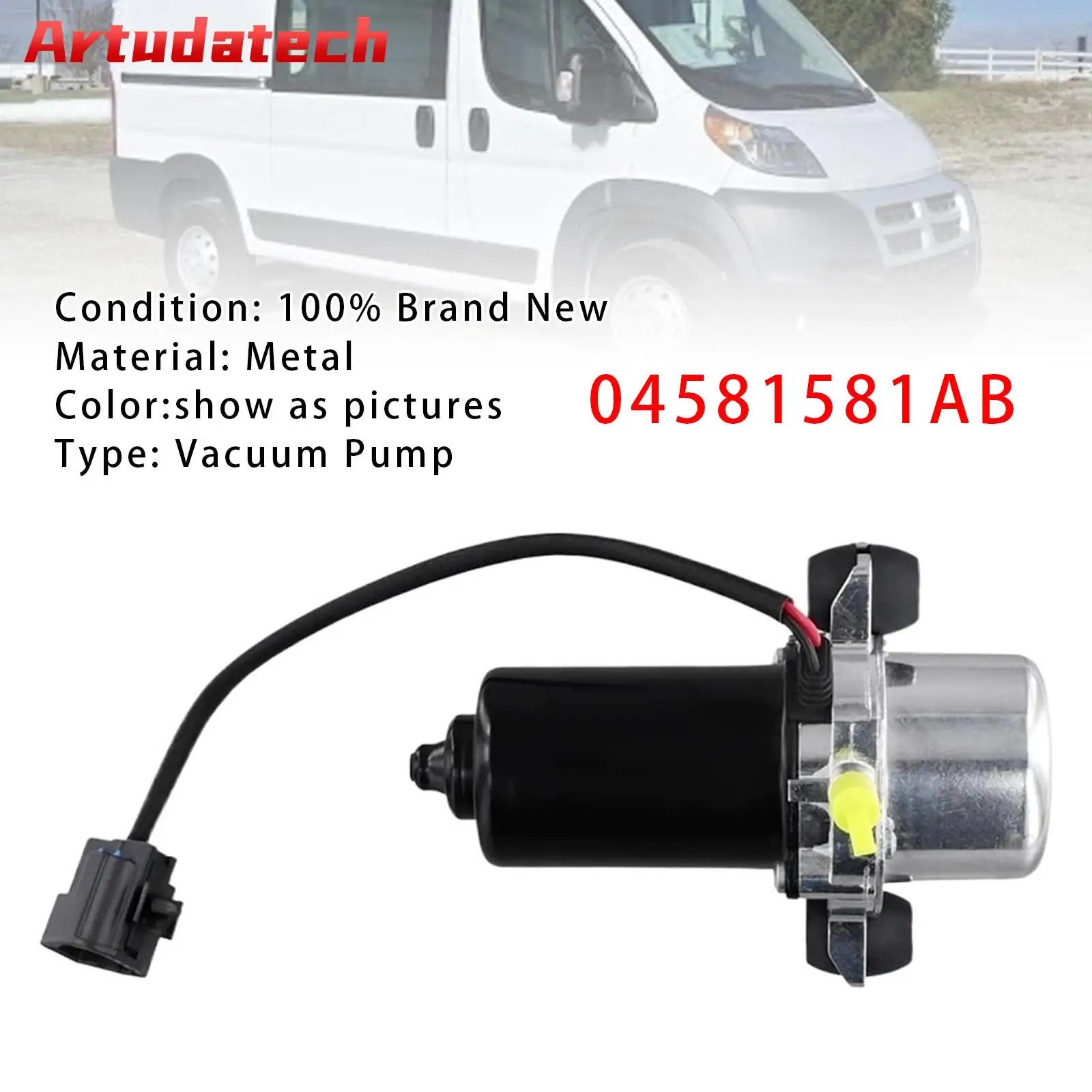 

Вакуумный насос усилителя тормозов Artudatech 04581581AB для Jeep Grand Cherokee Chevrolet Camaro