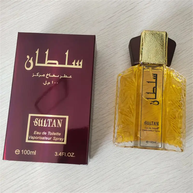 100ml Oryginalne perfumy męskie Trwały zapach Kwiatowy zapach Golden Earl Arabian Dubai Perfumy Hombres Originales Codzienne randki