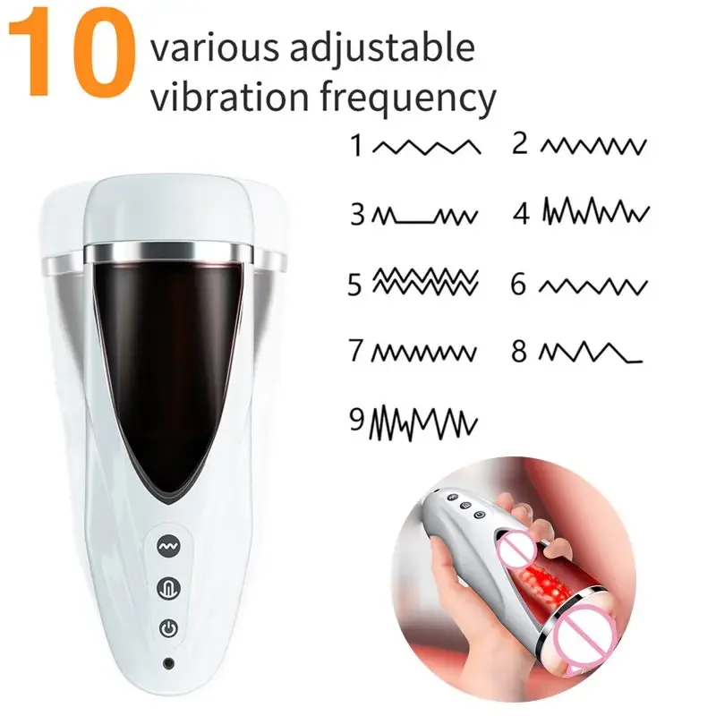 Penne Male Masturbation Toys Vagine Male Stimulator Vaguinas Automatic Suction For Men Sexy Doll Women Vibrator Plus