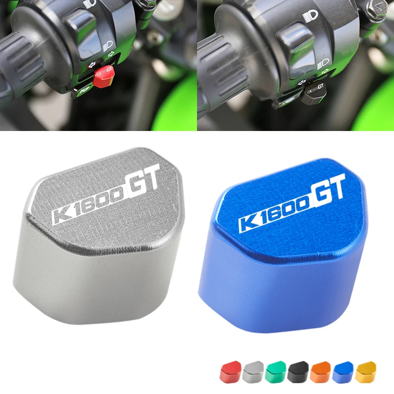

Алюминиевый мотоциклетный переключатель с ЧПУ, кнопка переключателя указателя поворота, колпачок для BMW K1600GT K1600GTL K1600 GT GTL 2011-2025, аксессуары