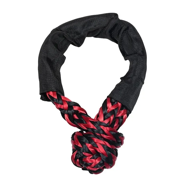 

2Pcs Synthetic Soft Shackle Rope 44092lbs Tow Shackle Strap with Protective Sleeve for Jeep Off-Road Vehicles Recovery