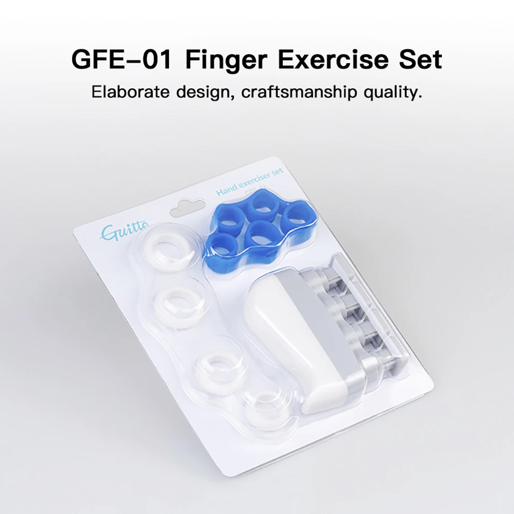 

Guitar Hand Grip Stretcher GFE-01 Finger Exerciser Set raining Device Finger Practice Sensitivity Finger Power Equipment