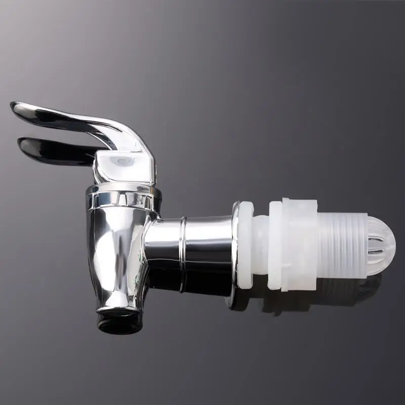 Leakproof Beverage Faucet Food Grade Electroplated Plastic Tap Valve for Home Brewed Beer Wine Bucket Dispenser