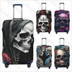 Skull Rose Butterfly Thicken Luggage Cover Elasticity Trolley dust cover Suitcase Protection Cover For 18-32 in Suitcase Case