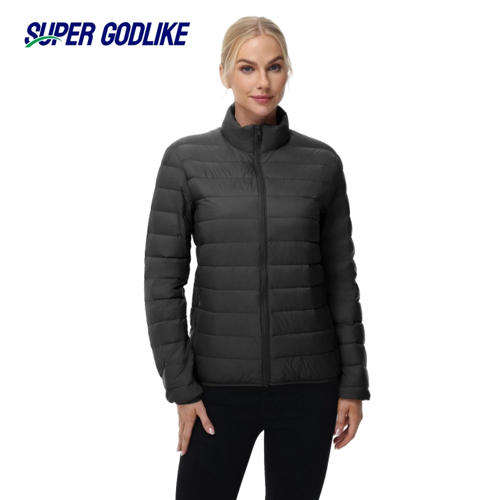 

Top Grade Women Fashion Puffer Packable Short Down Jacket Autumn Winter Women's Duck Down Jacket Ultra-thin Thermal Insulation