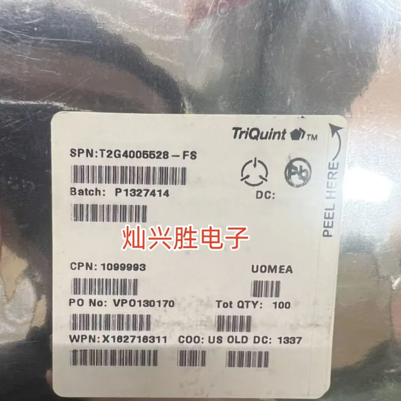 2pcs T2G4005528-FS 5528FS2 High-Frequency Tube RF Power Transistor Microwave Tube