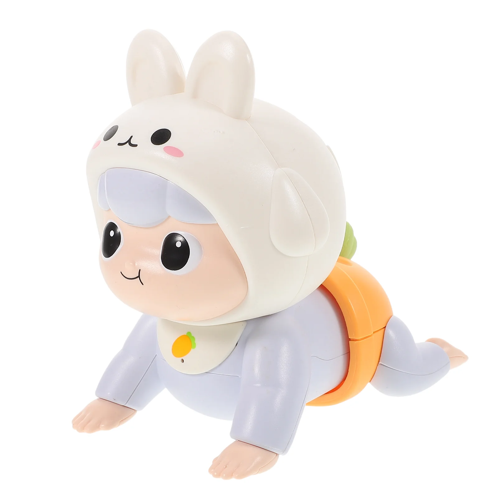 Electric Toy Rabbit The Baby Crawling Toys Interactive Moving Walking Babies Dolls Cognitive Bunny Cartoon