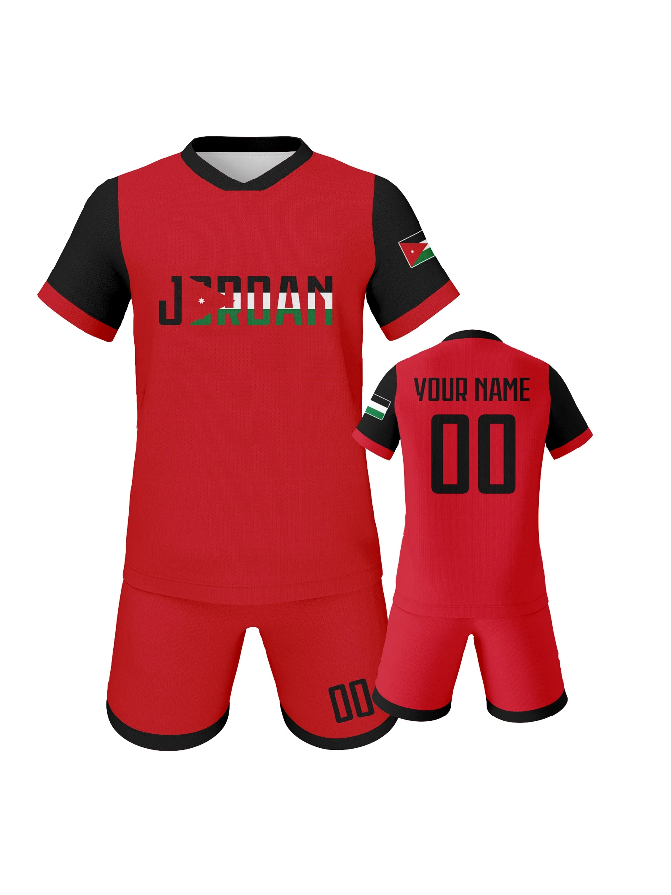 

Детский футбольный комплект Jordan с индивидуальной персонализацией: именем и номером, дышащая тренировочная форма национальной сборной