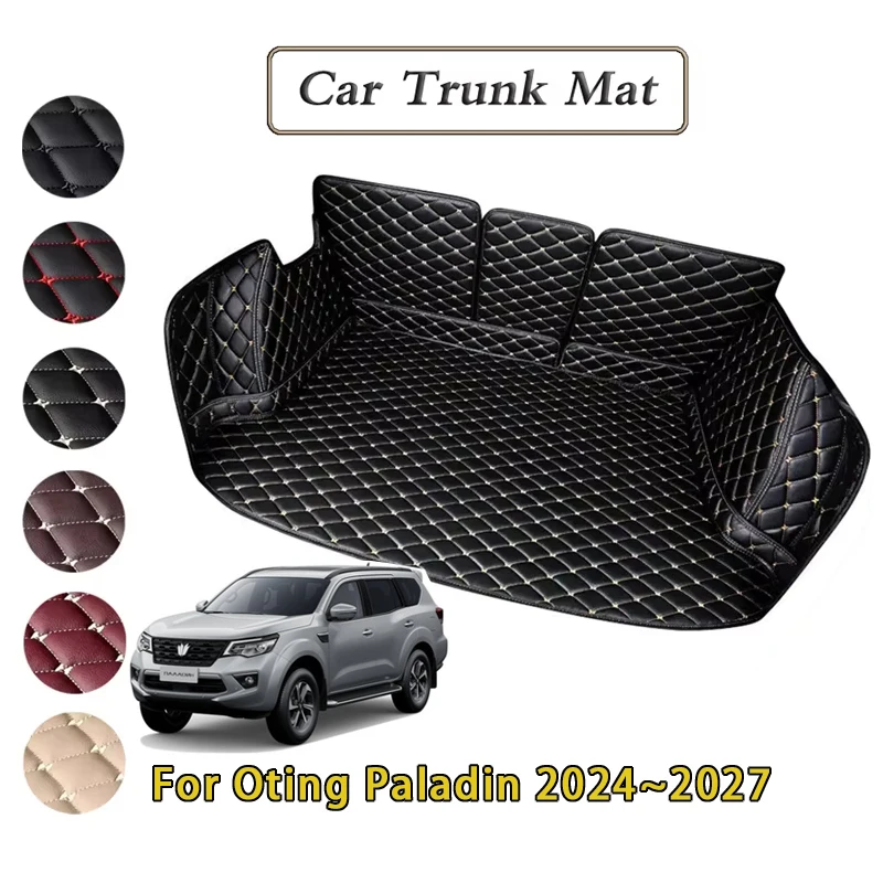 Car Trunk Mats For Dongfeng Fengdu Oting Paladin 2024 2025 2026 2027 Waterproof Fully Mats Rear Cargo Tray Auto Accessories