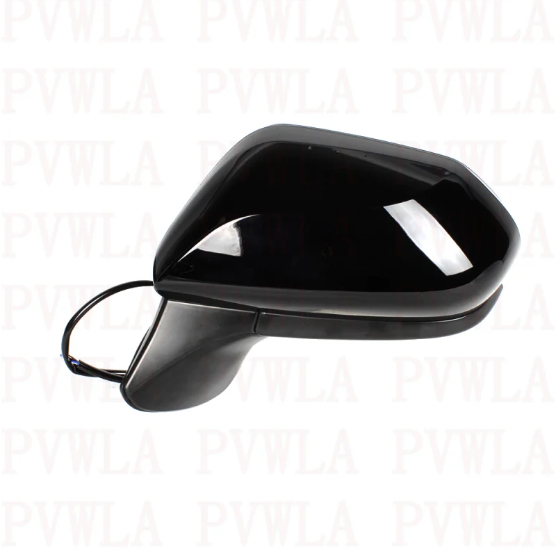 Left Side 3 Pins Black Painted Power Adjust Reversing Mirror 87940-06800/TO1320366 For Toyota Camry 2018 2019 2020 2021 2022