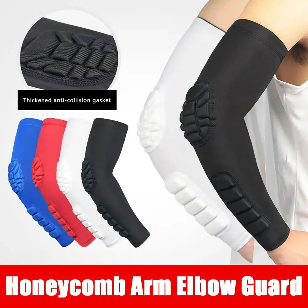 1PCS Arm Sleeves, Youth Adult Basketball Shooter Sleeves,Elbow Forearm Crashproof Pads for Football Basketball Volleyball Soccer