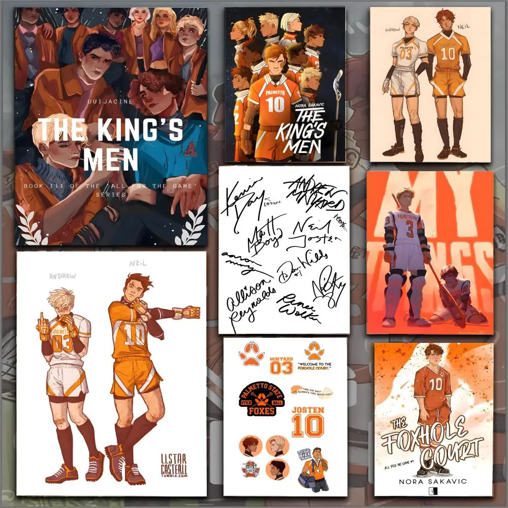 THE FOXHOLE COURT-All for the Game Poster HD Anime Hot Theme Singer/OST/Movie-Waterproof Self-Stick Home Decor