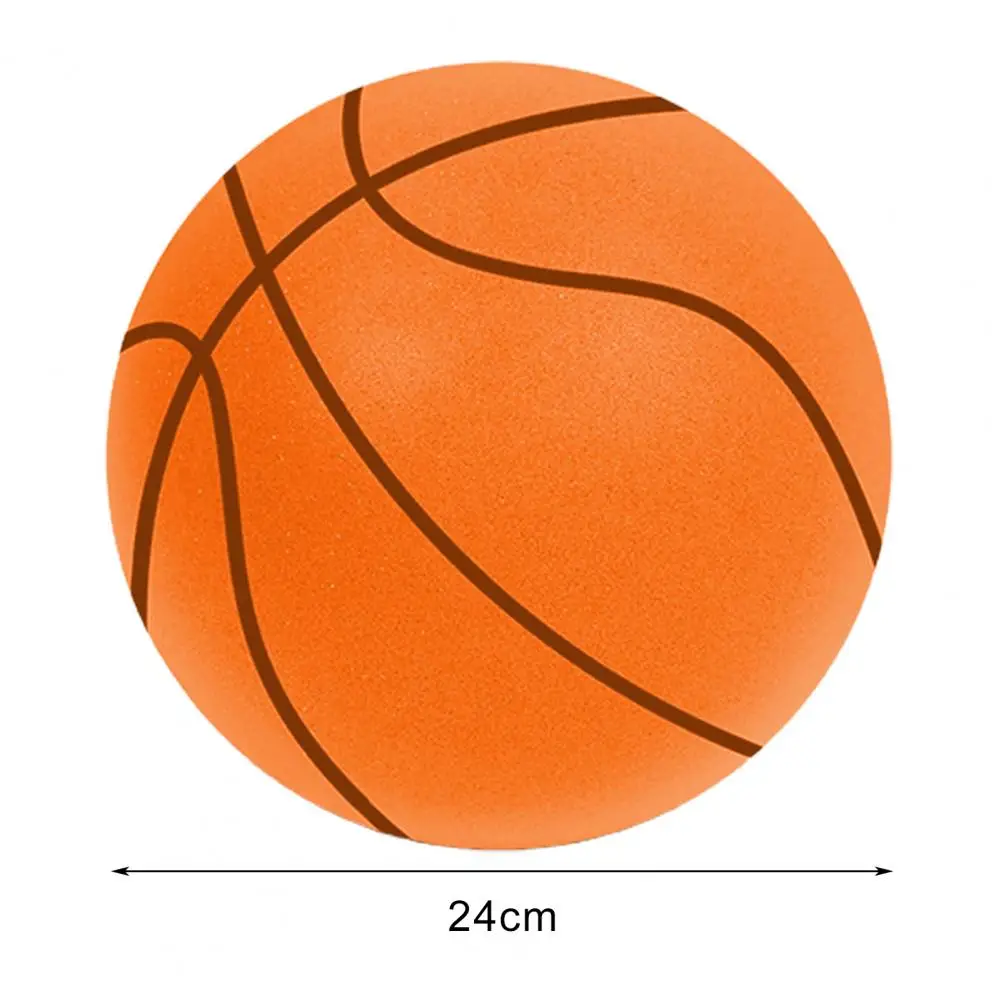 Silent Basketball for Indoor Training Noiseless Foam Basketball Dribbling Ball Quiet Bounce Basketball