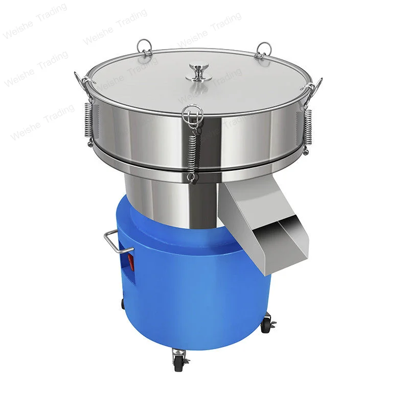 

Diameter 50CM vibrating screen flour plastic powder vibrating food soy milk filter stainless steel electric machine