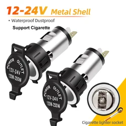 12V-24V 120W-250W Car 10A Cigarette Lighter Female Socket Power Plug with Waterproof Cover Case