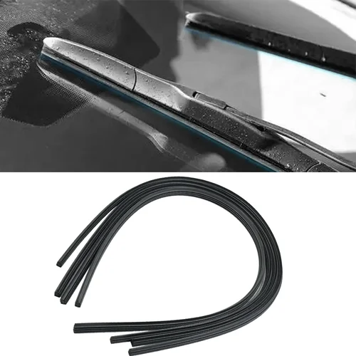 Imagen 2 del producto Para Dodge Journey 2008-2018 limpiaparabrisas delantero trasero de coche limpiaparabrisas de goma suave parabrisas automático 24 ""+ 18"" 2016 2017 2018