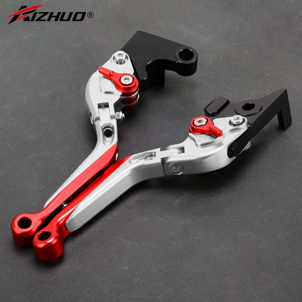 

For HONDA VFR400 NSR250 CBR400 RVF400 NC35 NC30 VTX1300 RETRO Motorcycle Parts Folding Extendable Length Clutch Brake Levers