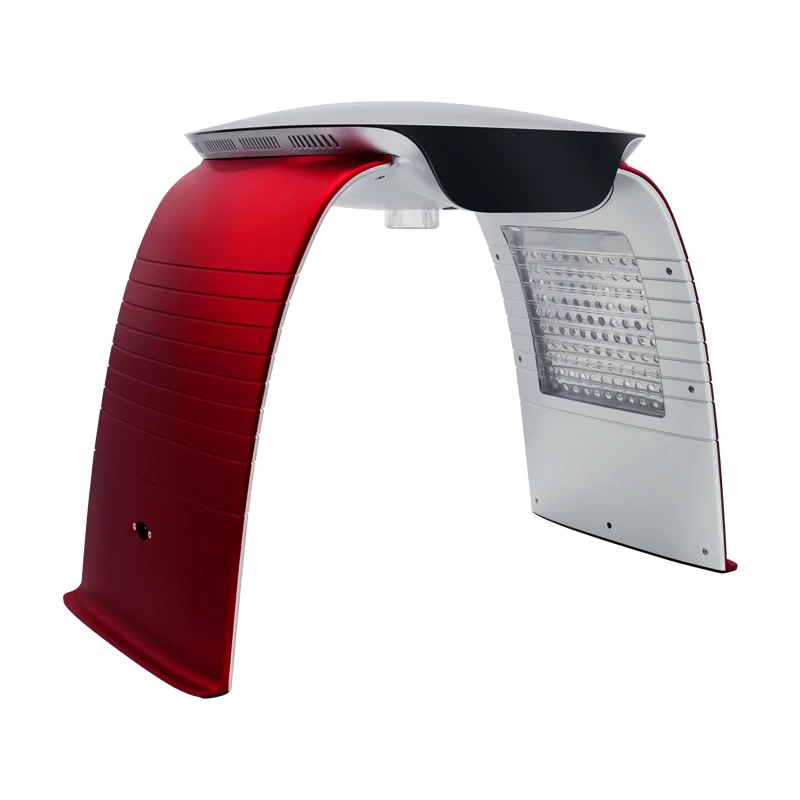 Sgrow Led آلة الفوتون صالون 8 Led الألوان قناع الباردة نانو رذاذ ترطيب الساخن ضغط الأشعة فوق البنفسجية يمتص Ca + تجديد الجلد