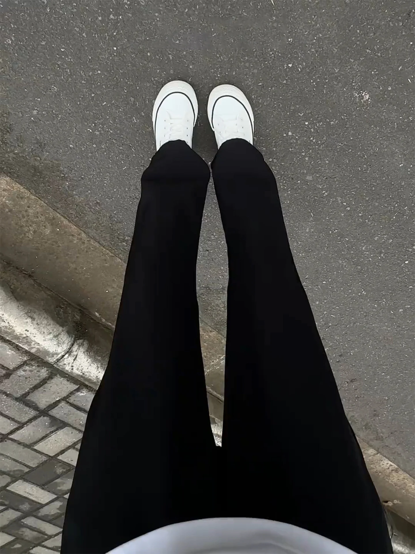

Cleanfit Black Quick Dry Men's Summer Thin Ice Silk Drapey Pants Slimming Casual Trousers Straight Leg Fashionable Youth Style