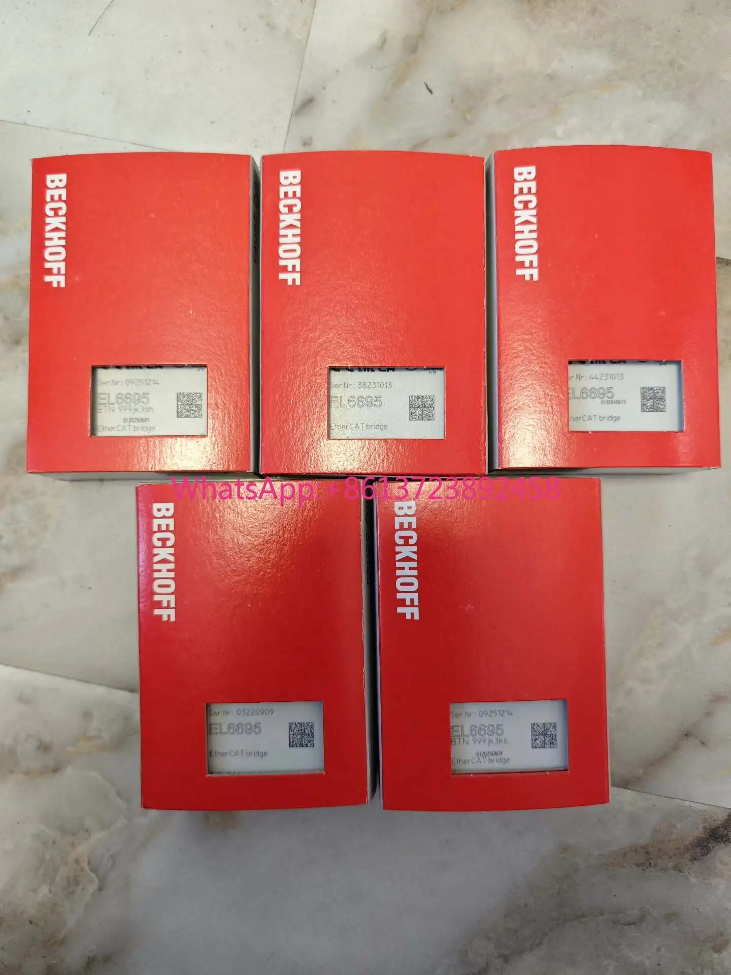 Beckhoff EL6695 EtherCAT bridge module, brand new and unopened, original