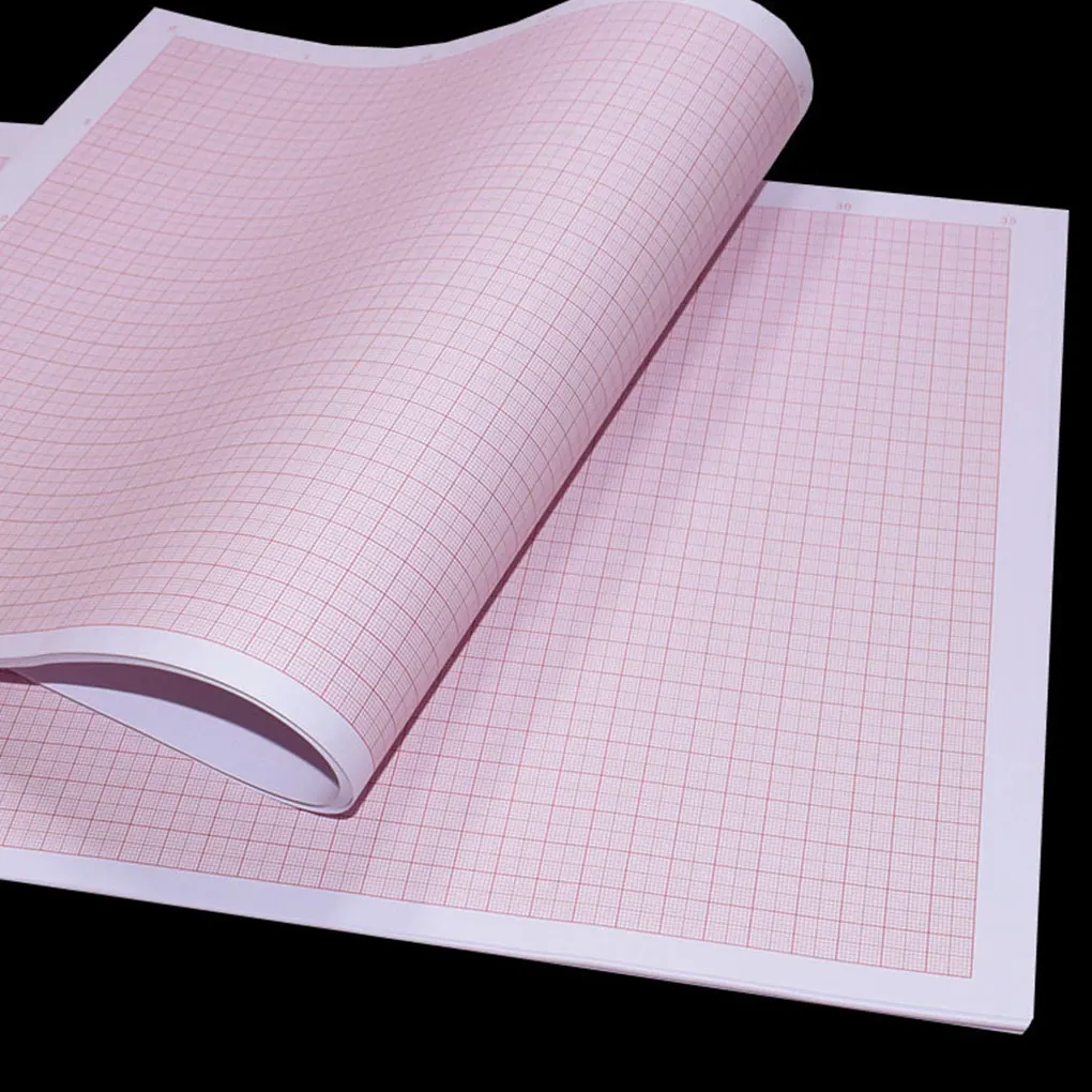 Set Of A4 Graph Papers Good Texture Correct Numbers Wide Application Paper Thickening Made Of Paper
