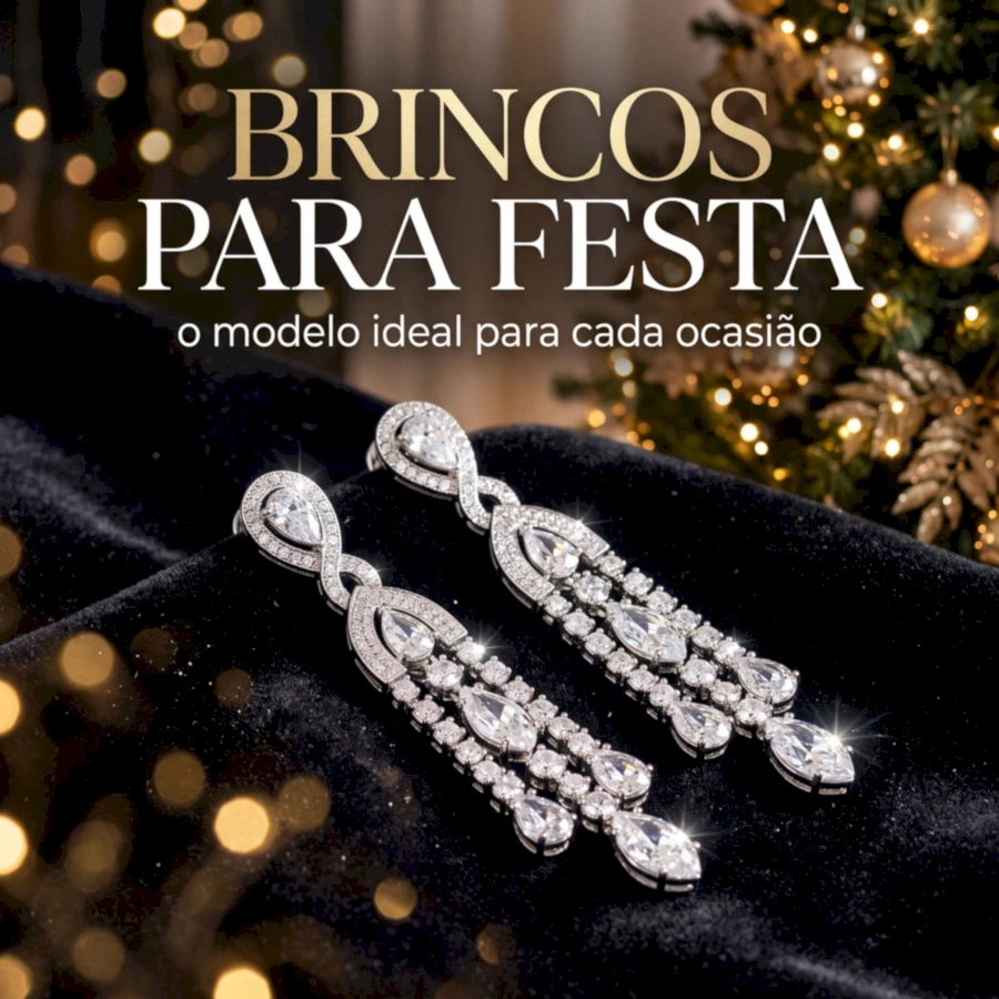 Brincos para festa: como escolher o modelo ideal para cada ocasião