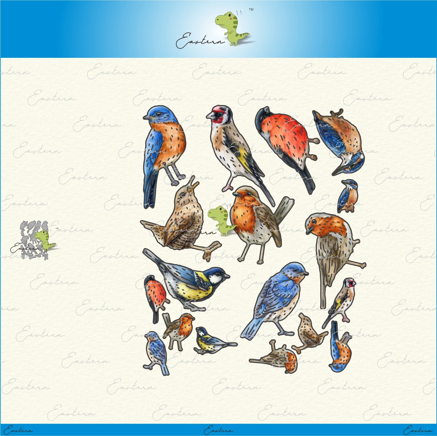 

Birds In The Countryside metal cutting dies 2022 new DIY molds Scrapbooking Paper Making die cuts crafts Printed Sheet