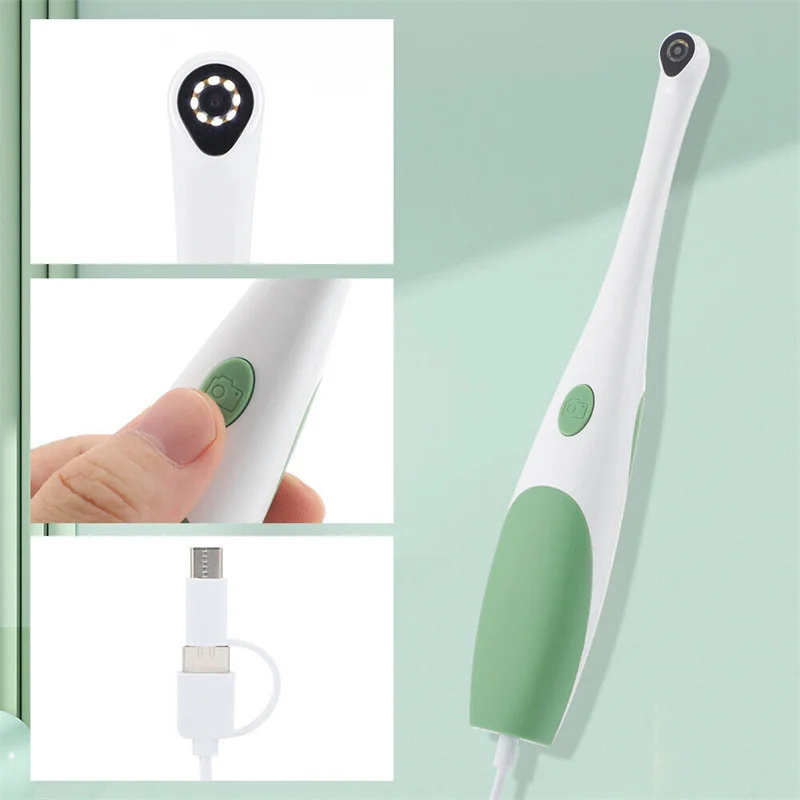 Intraoral Camera Visual Dental Instruments 3 in1 USB Dental Camera HD 480/1080P For IOS Android Teeth Inspection Oral Dental