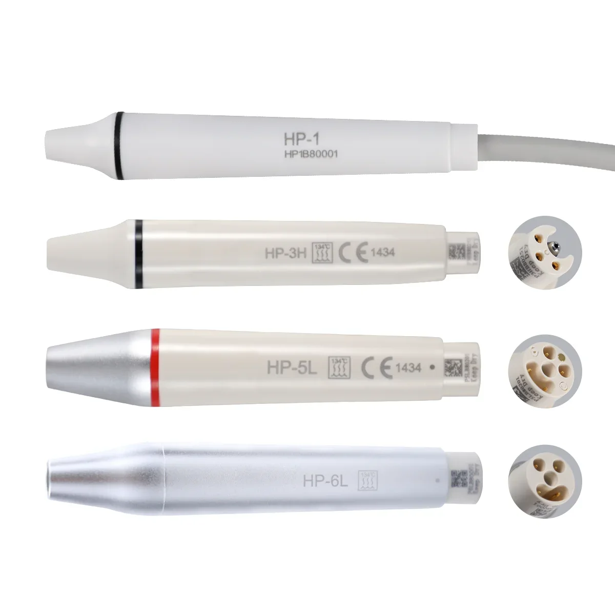 Ultrasonic Scaler Handpiece with LED For WOODPECKER EMS DTE SATELEC VRN HP-1 HP-3H HP-5L HP-6L  Dental Equipment