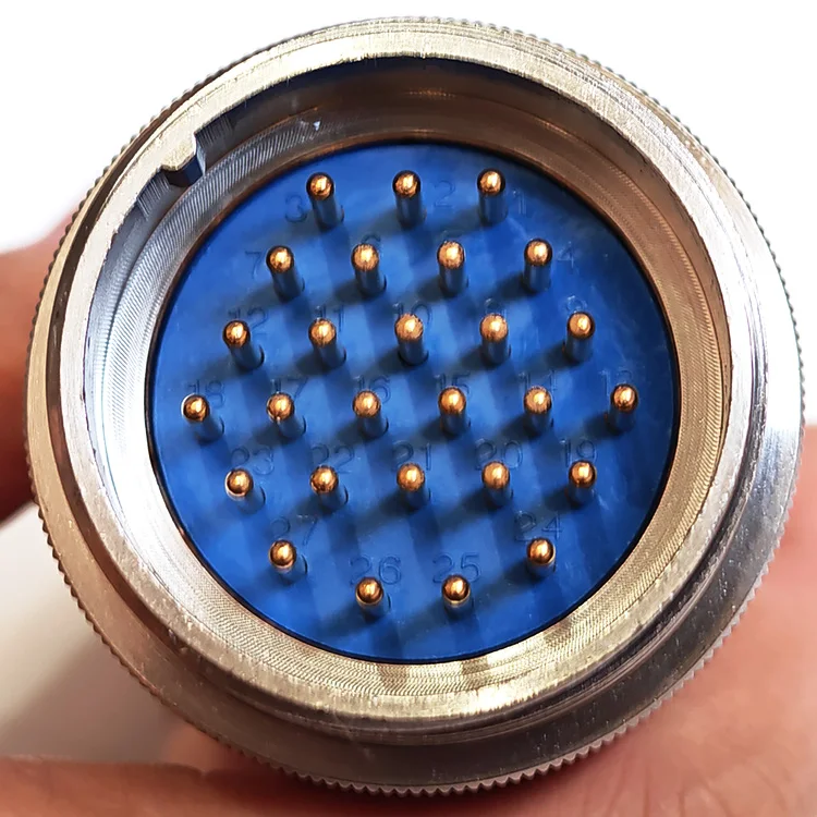 27-Pin NK27 Male Connector for Seismic Cable